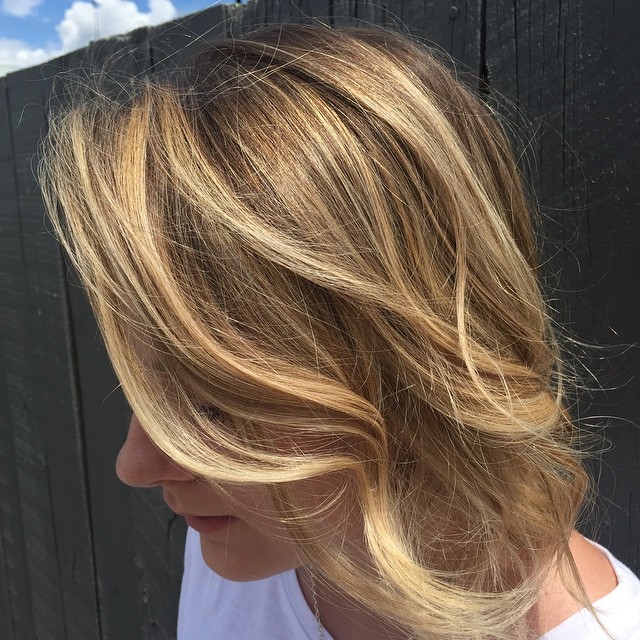 Short Bob With Blonde Highlights
