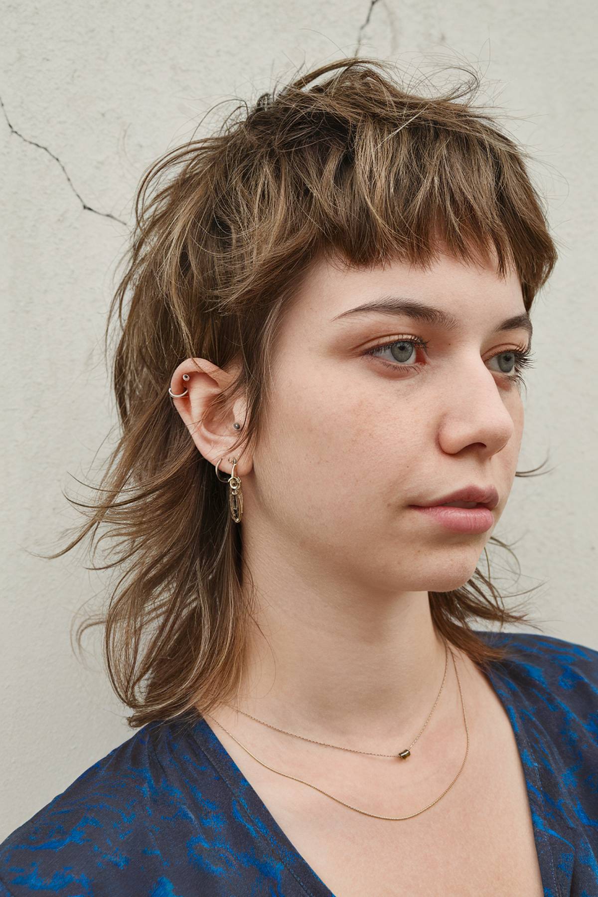 classic shaggy mullet