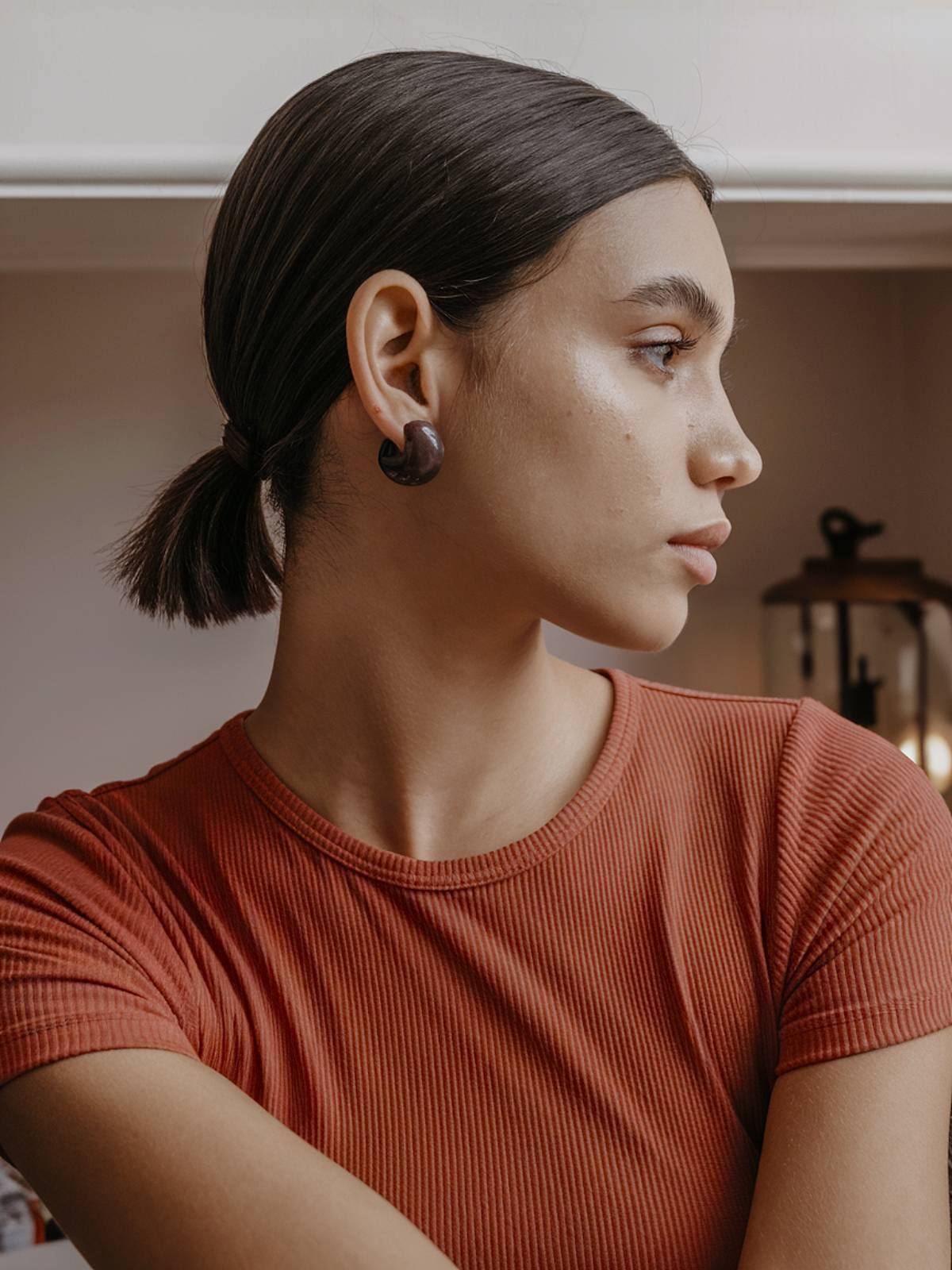 hair tie idea short hair