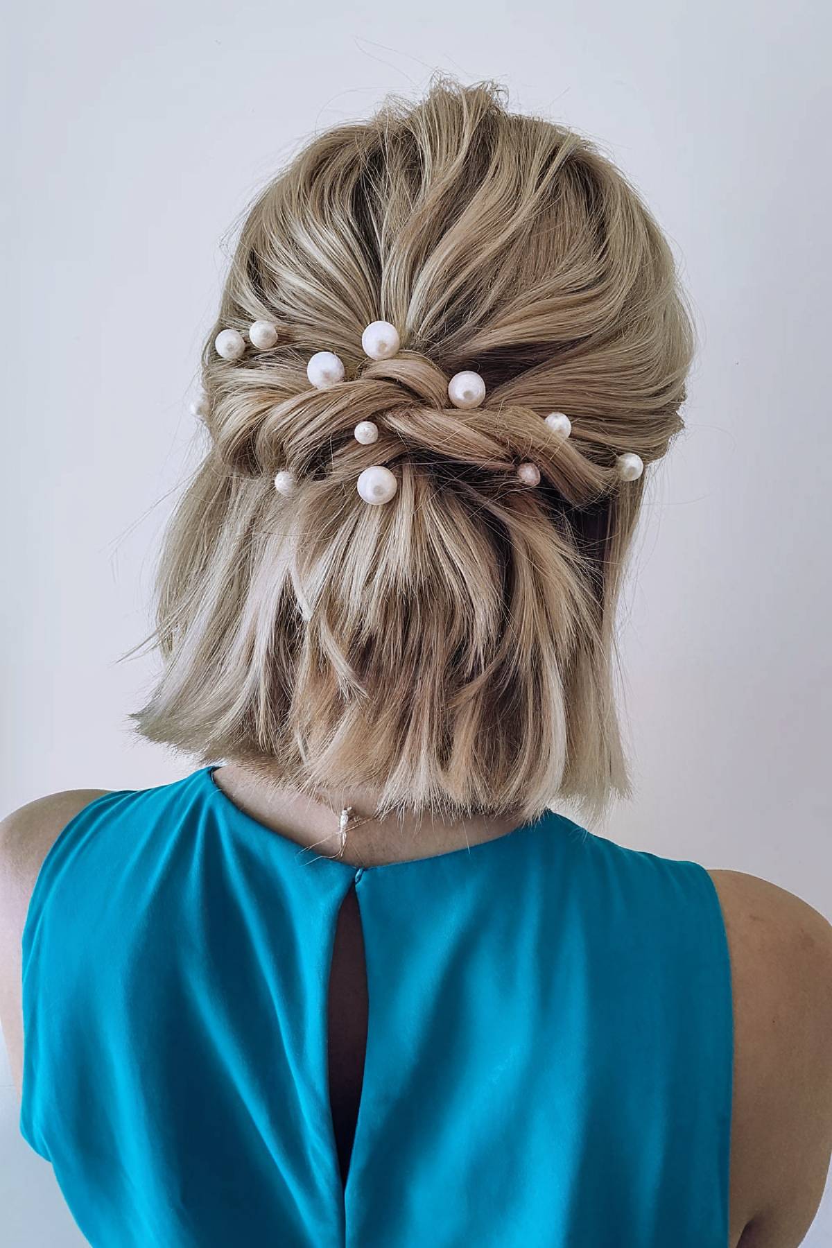 homecoming hair idea short hair