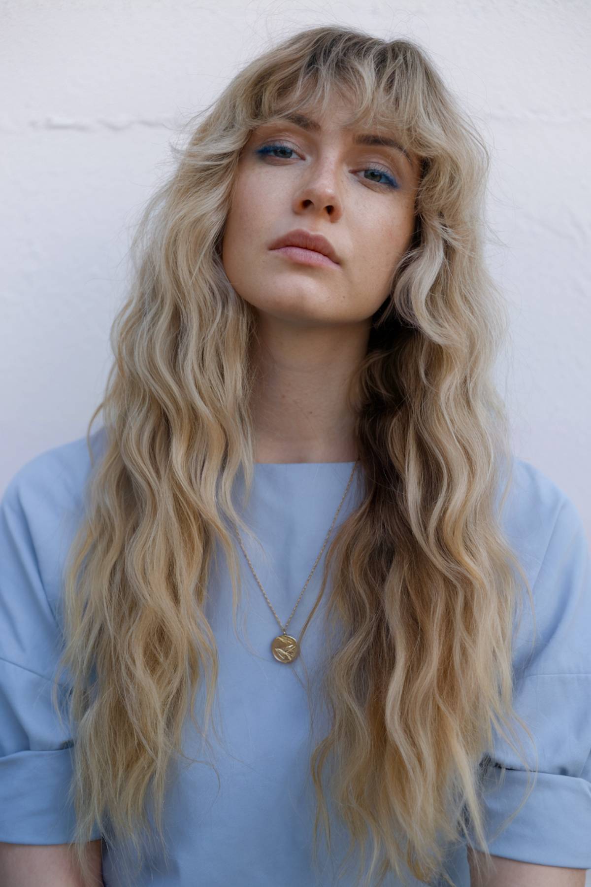 long shag haircut bangs fine hair