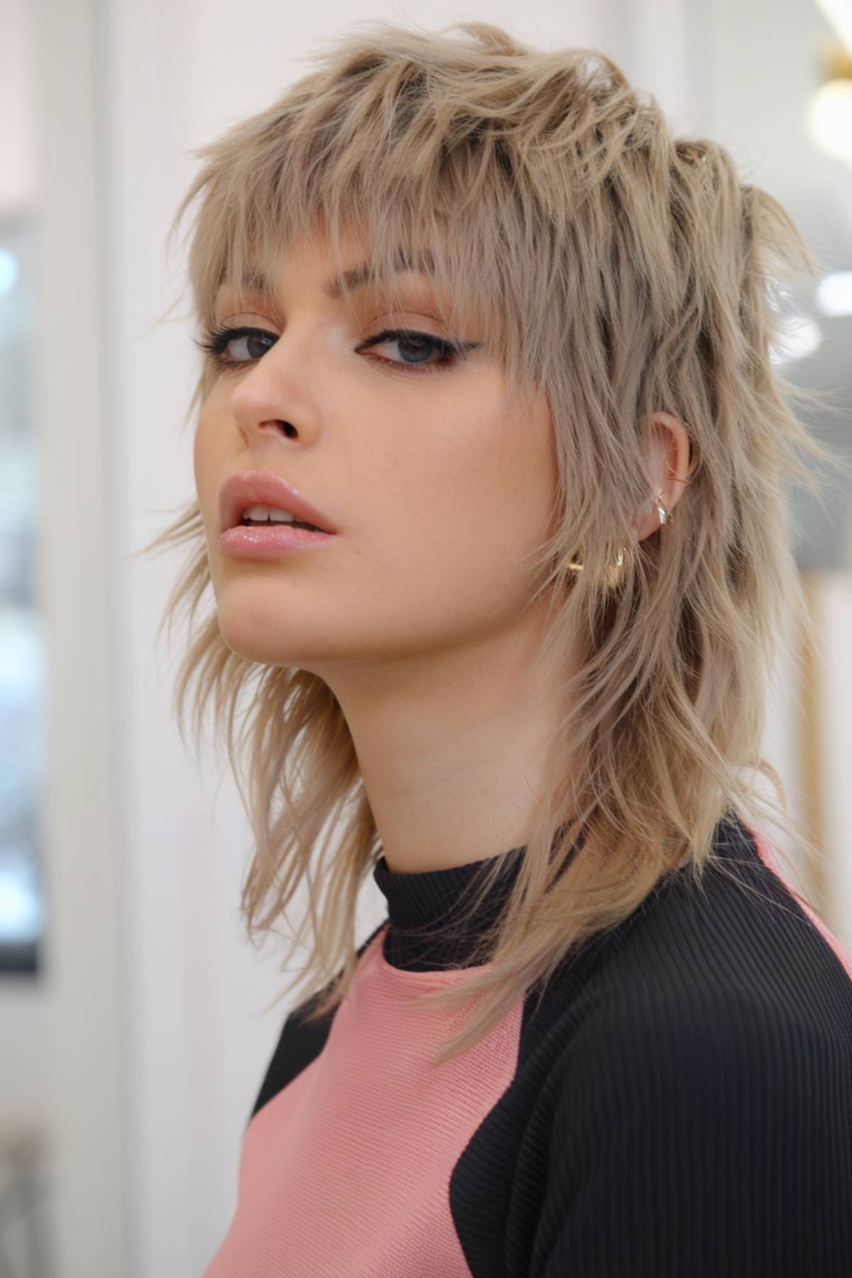 shaggy wolf cut mullet