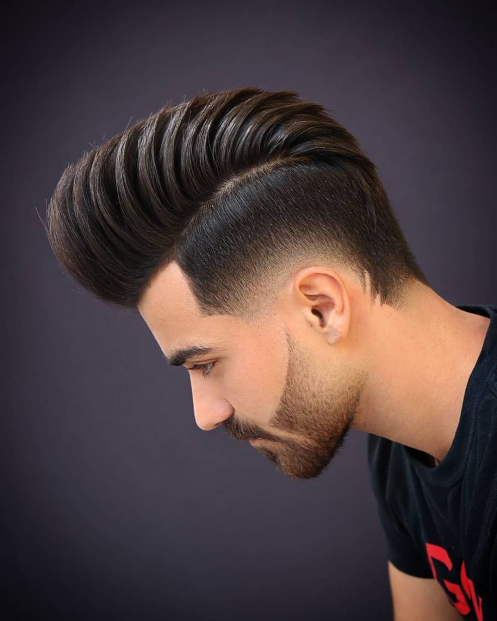 side part pompadour 1