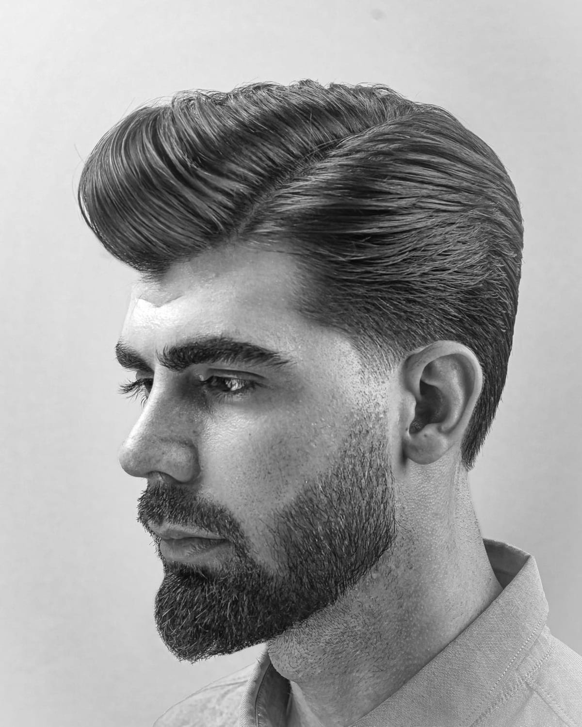 side swept with part