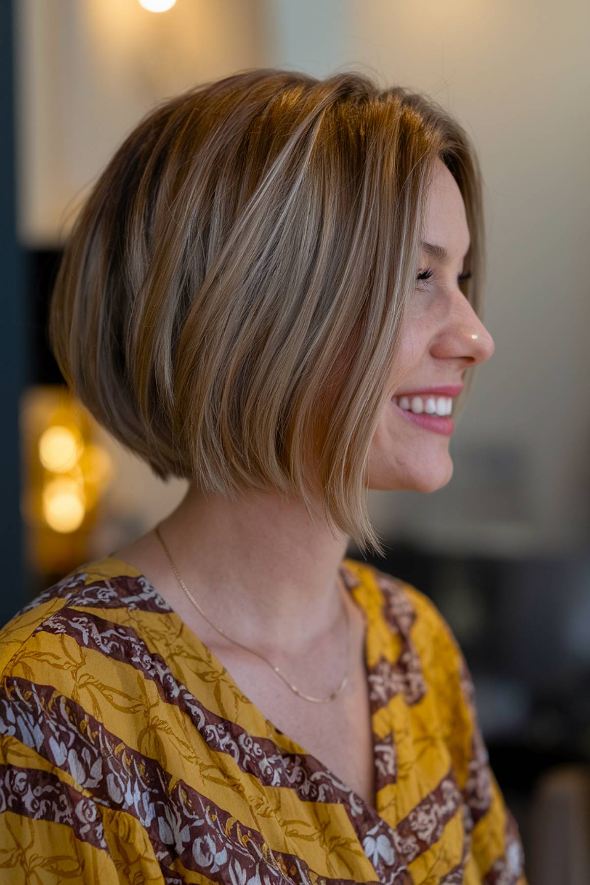 straight angled bob over 40
