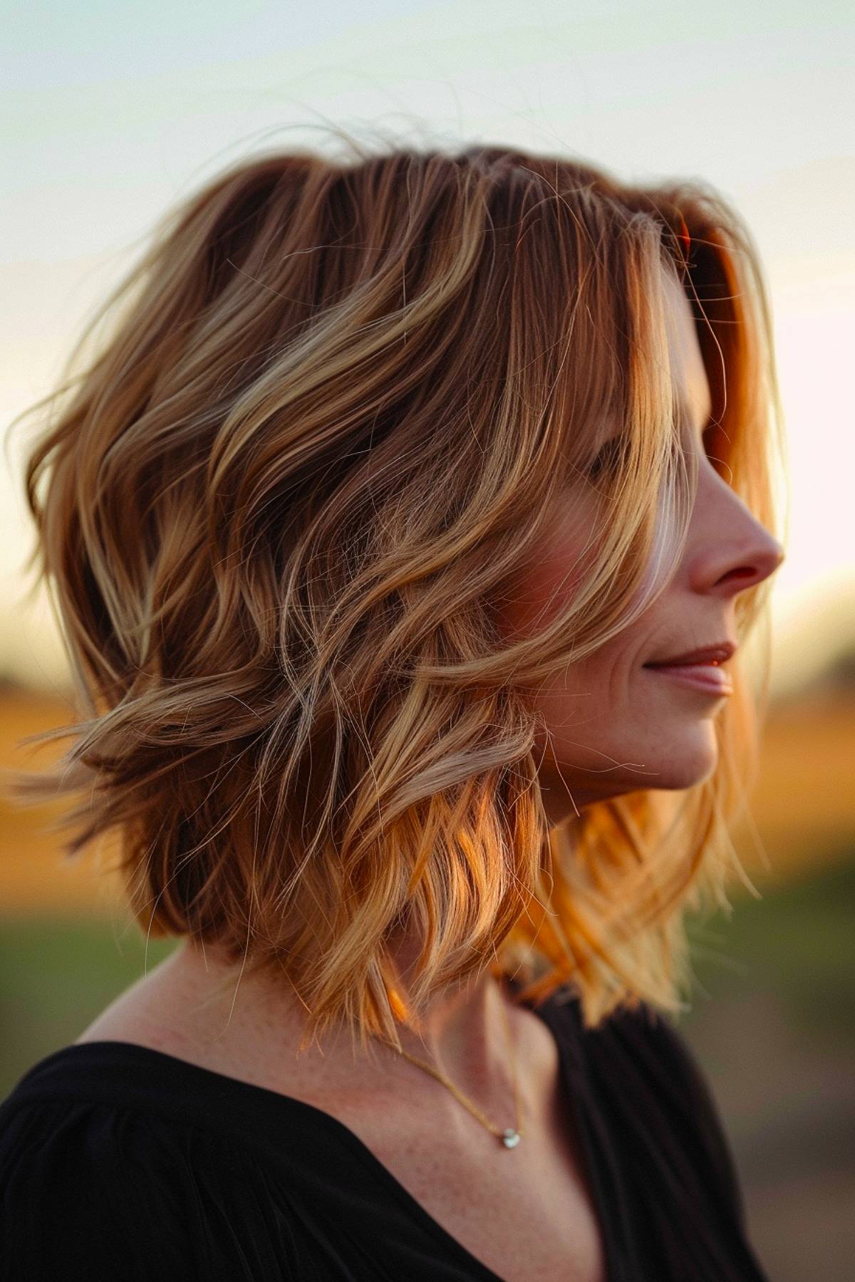 swaybob angled bob for women over 40