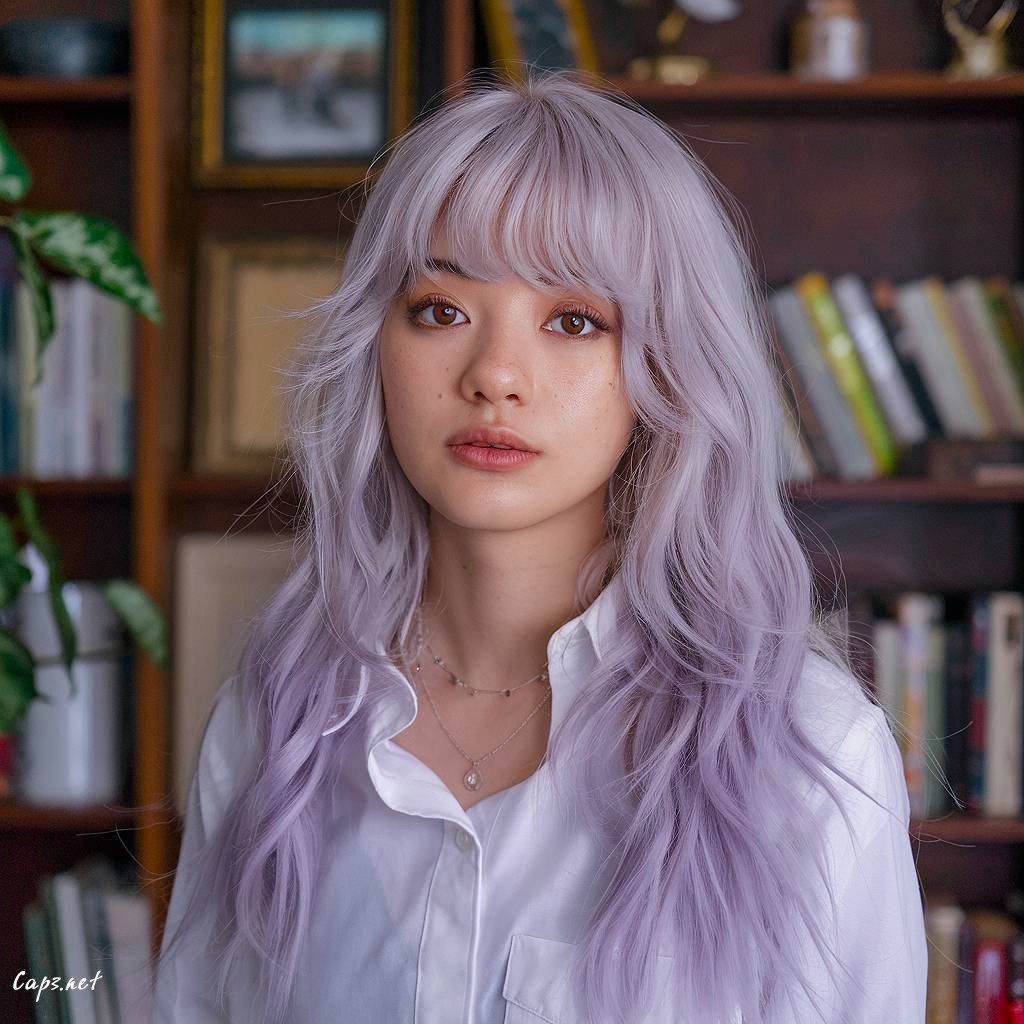 cloudkiss hairstyle flutter bangs
