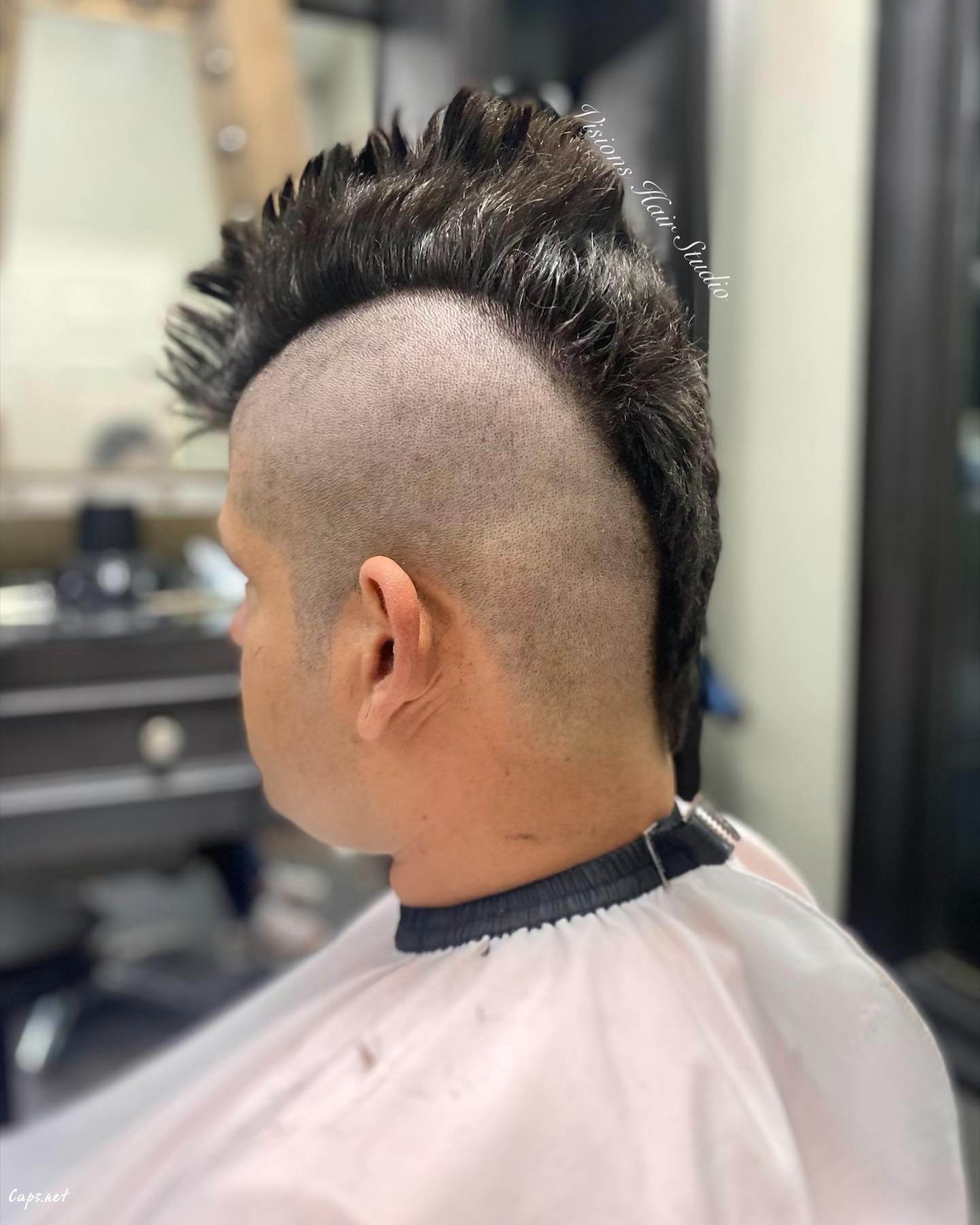 Edgy Mohawk Hair
