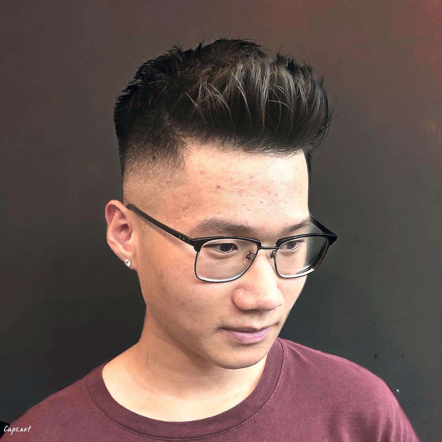 High Updo Faux Hawk