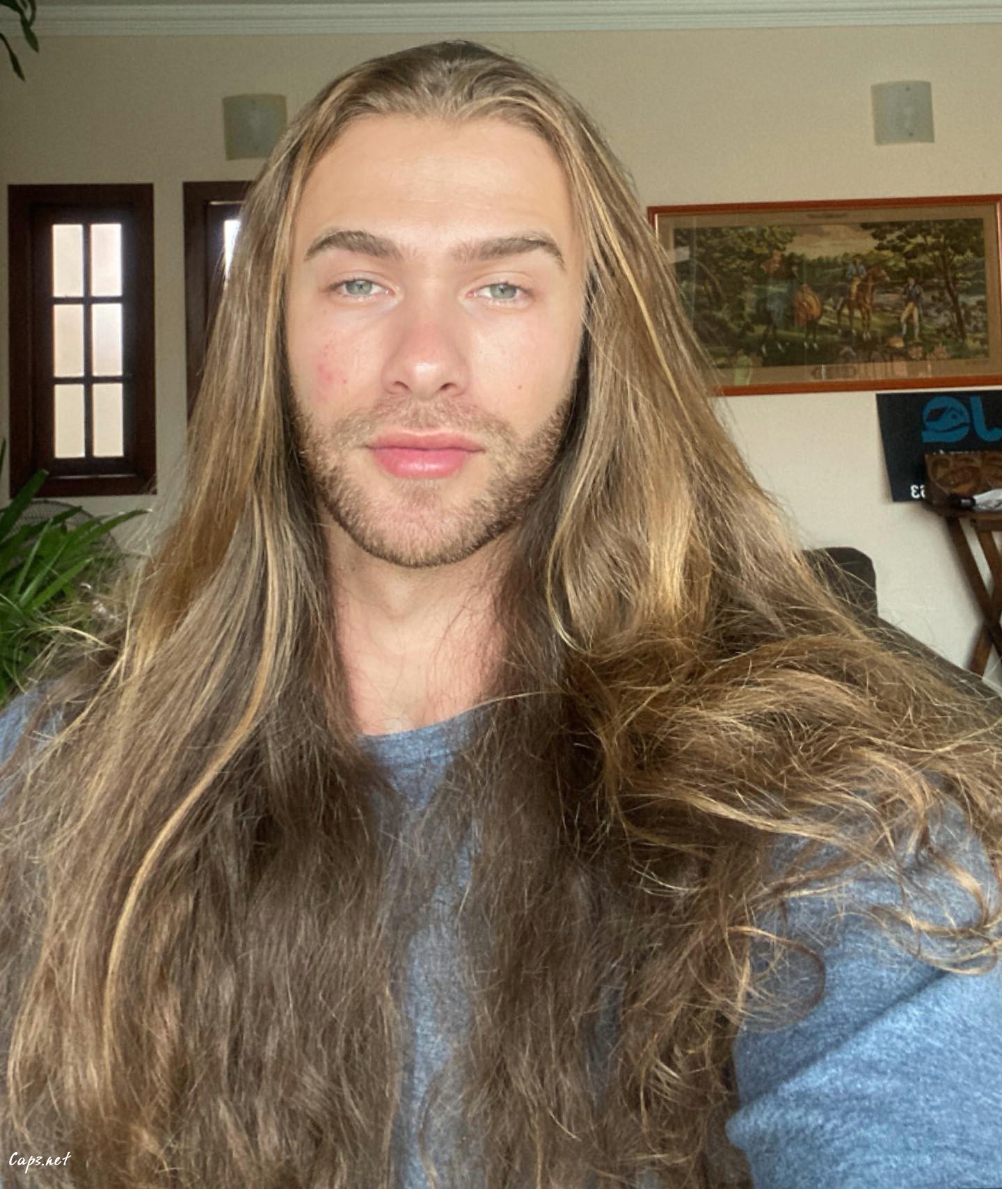 Long Blonde Hair For Guys