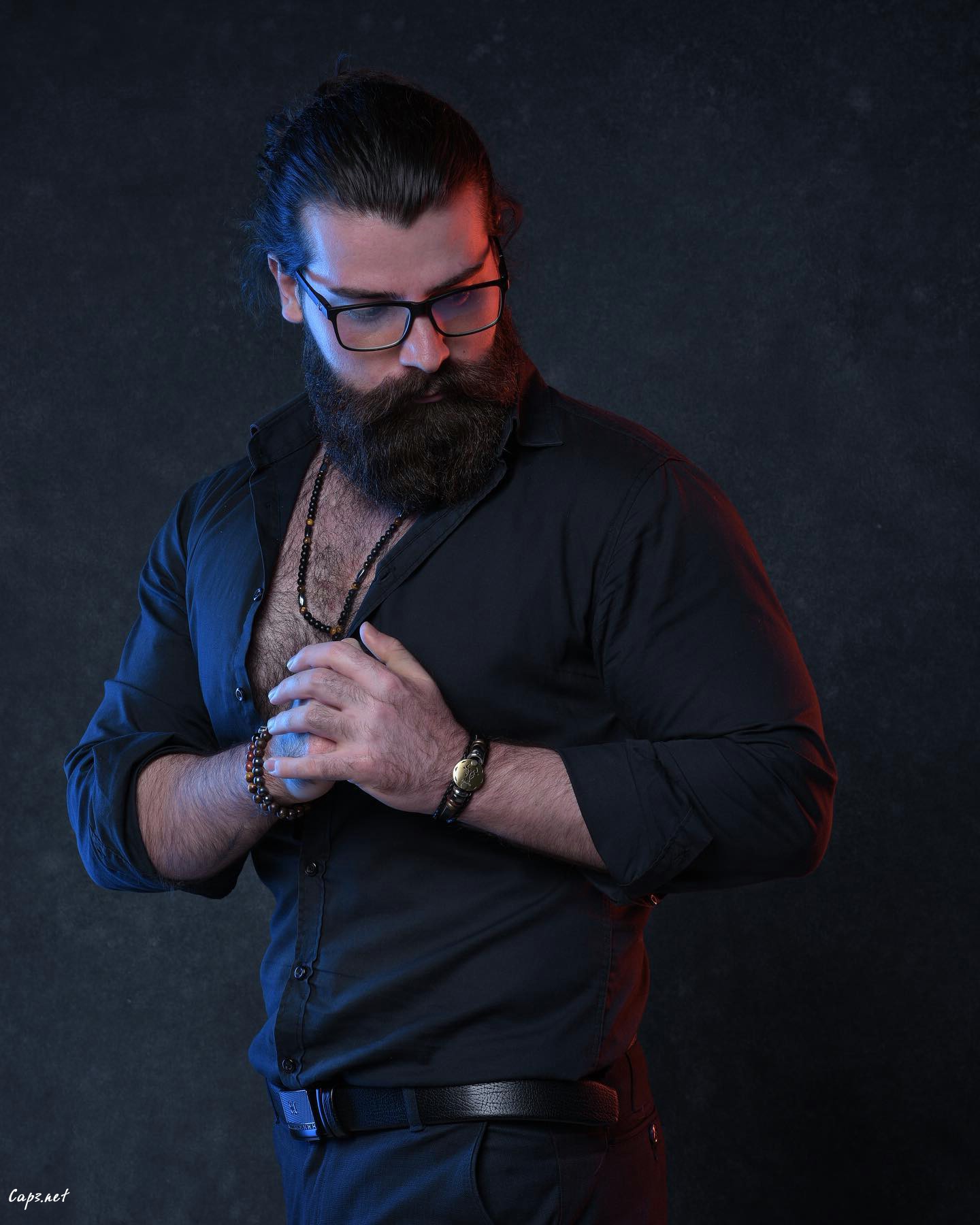 Long Hair For Guys With A Beard