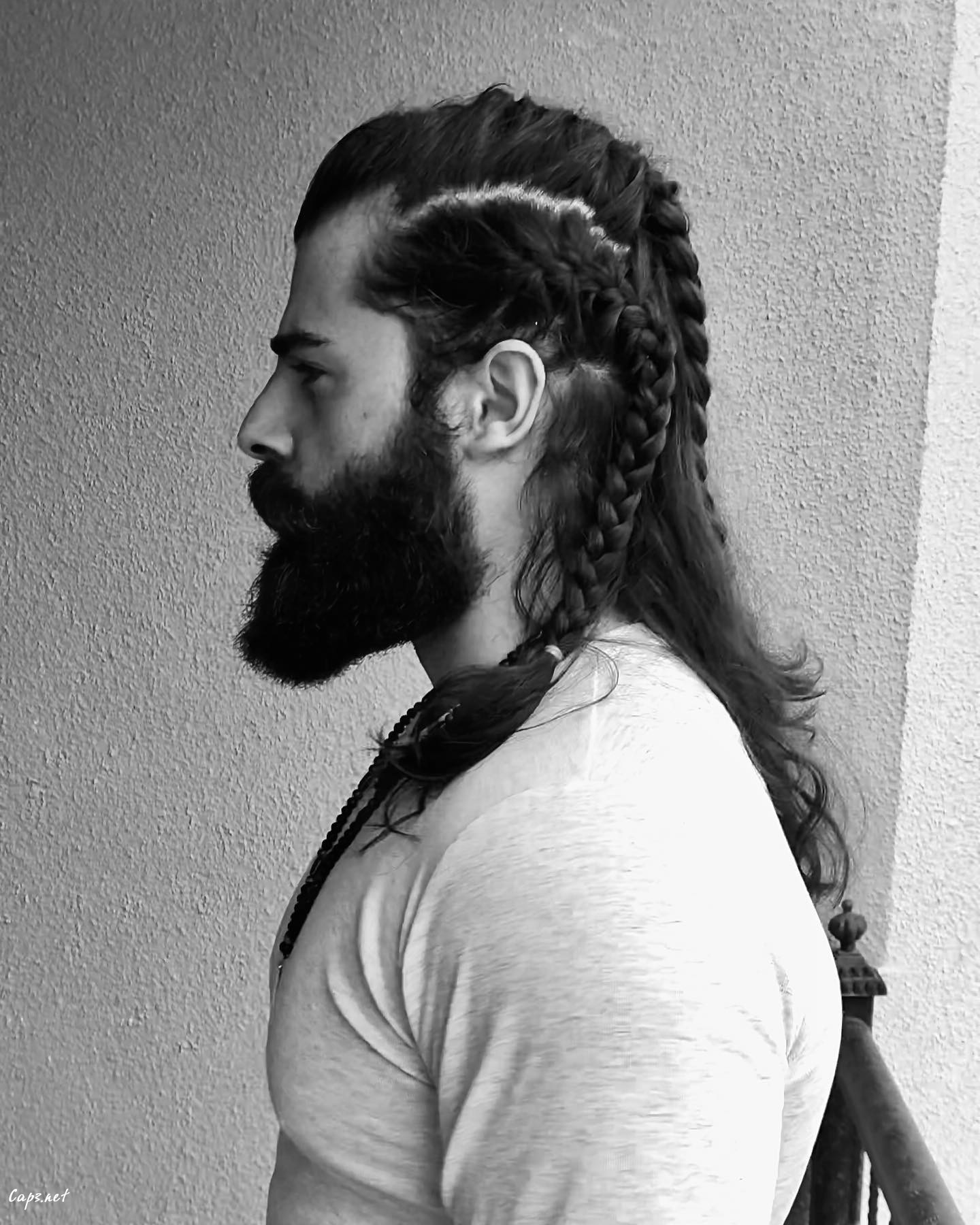 Viking Braid Long Hair