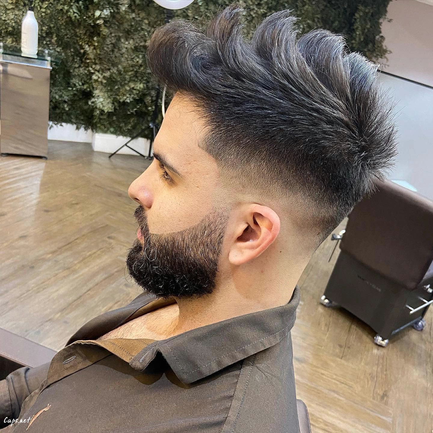 Voluminous Faux Hawk Hair
