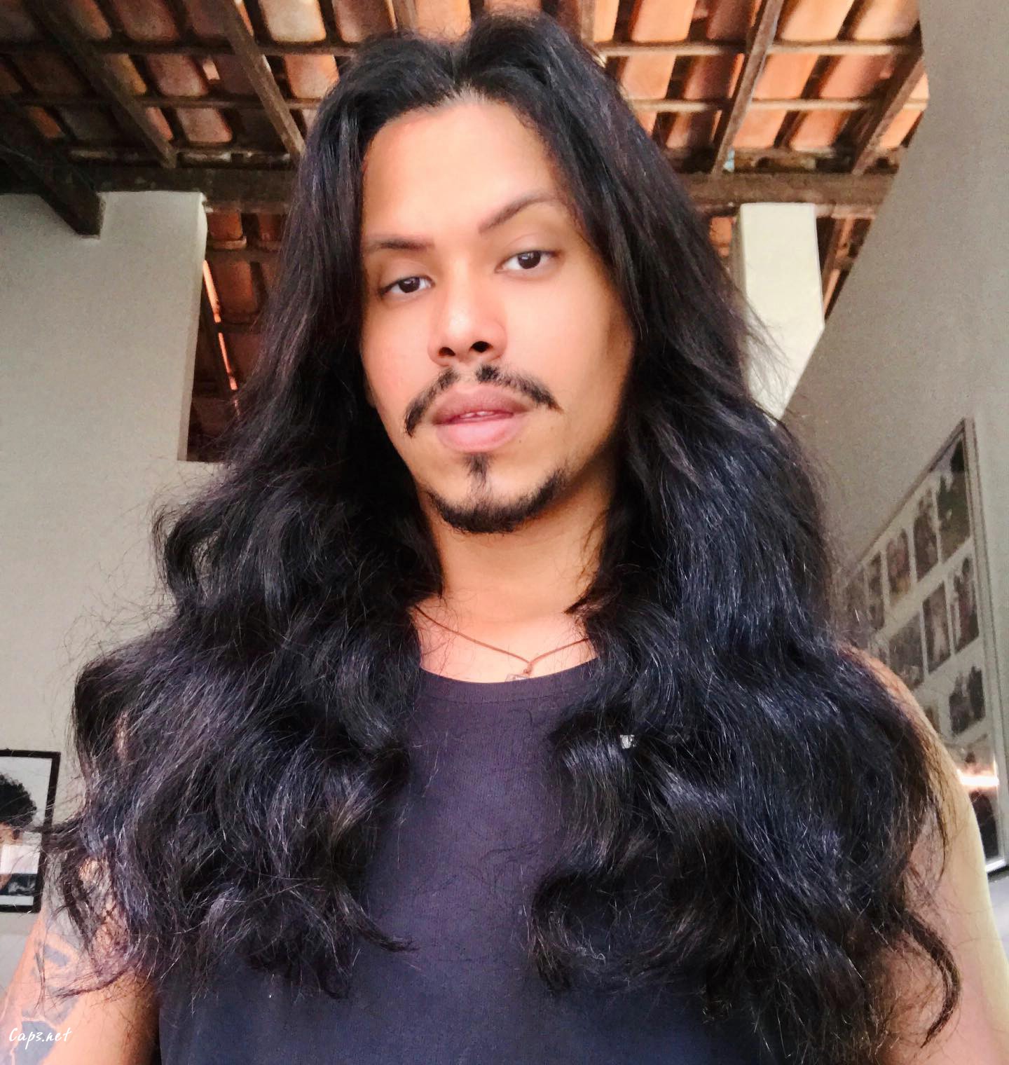 Voluminous Long Hair For Guys