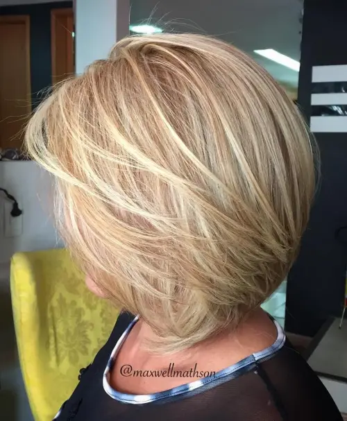 Rounded bob